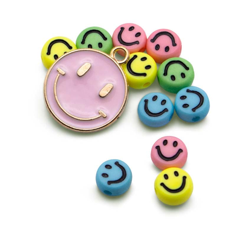 Pick N Pop Armbåndsett med glade smileys