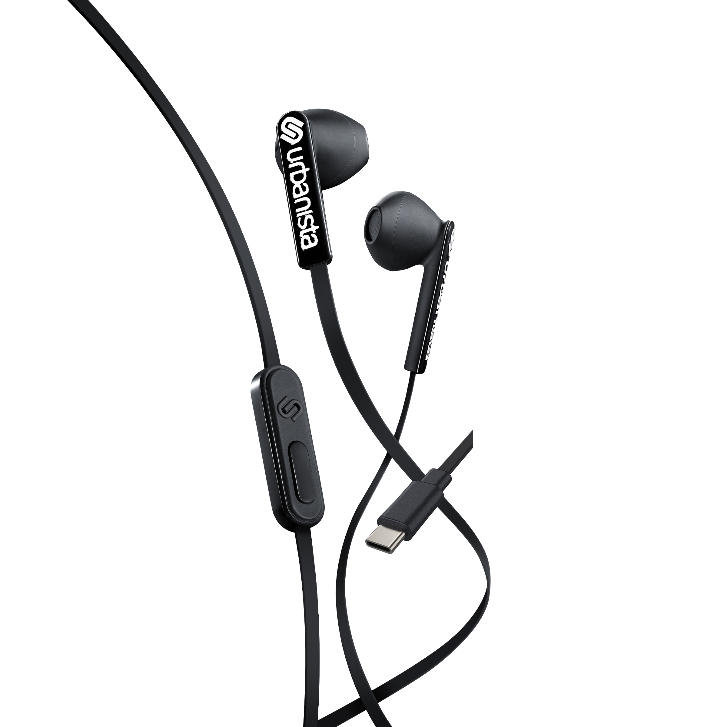 San Francisco Hodetelefoner In-Ear USB-C, Svart