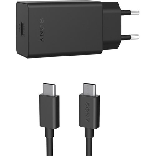 Vegglader og Kabel USB-C 30W, Svart