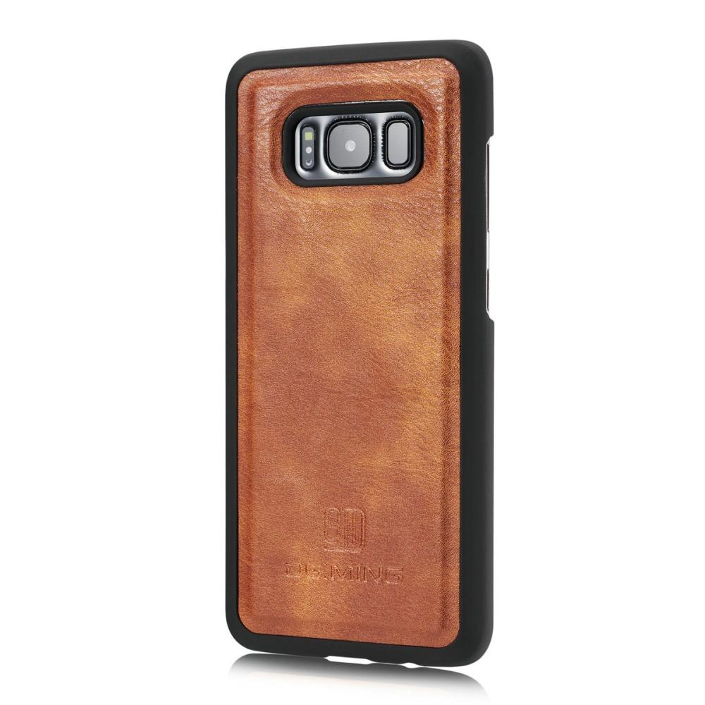 Samsung Galaxy S8 Lommeboketui med avtakbart deksel, Cognac