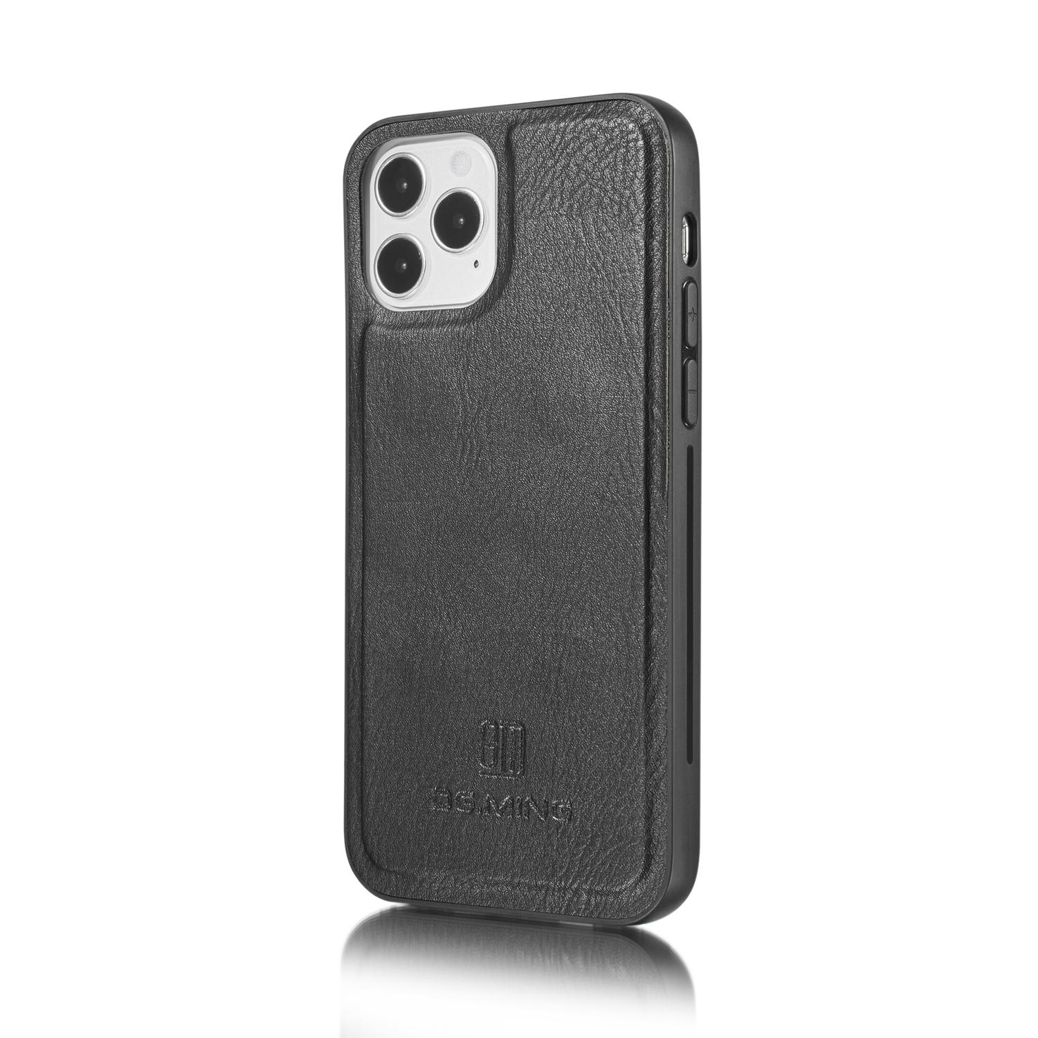 iPhone 12/iPhone 12 Pro Lommeboketui med avtakbart deksel, Black