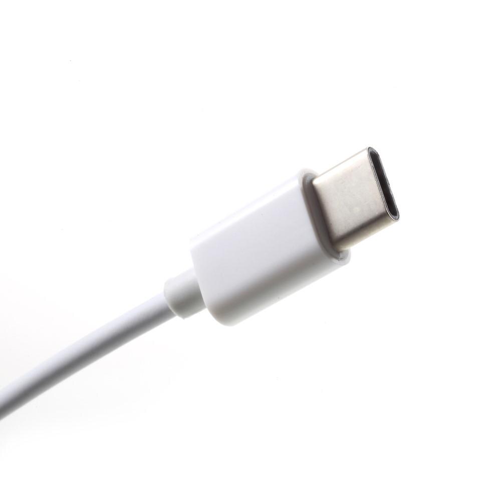 Hodetelefonadapter USB-C til 3,5 mm hvit