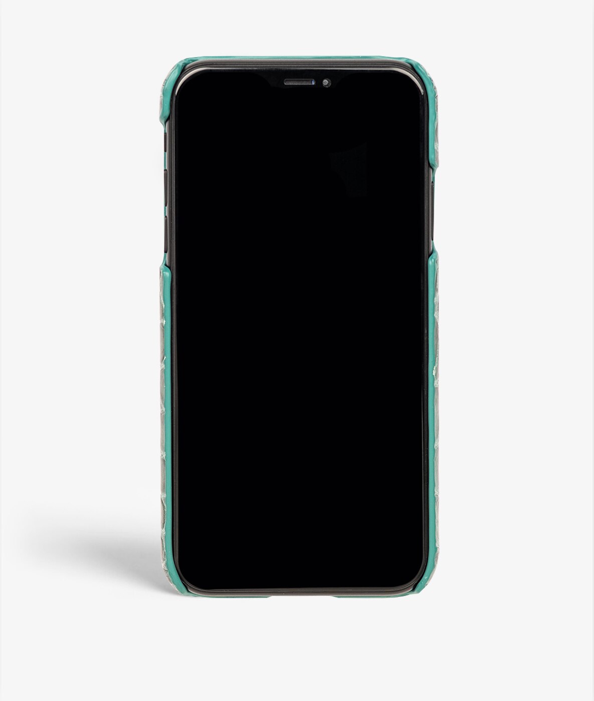 iPhone 11 Pro Deksel Small Croco Teal