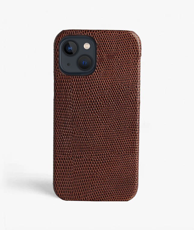 iPhone 13 Pro Max Deksel Lizard Brown