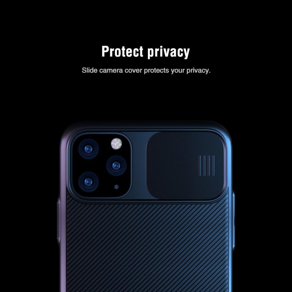 iPhone 11 Pro Max Deksel med kameralinsebeskyttelse - CamShield, Svart