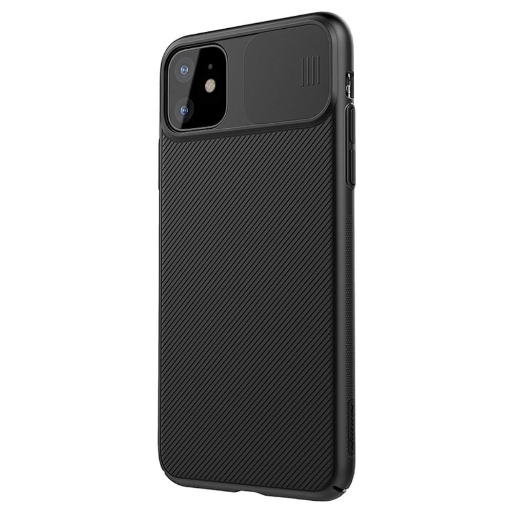 iPhone 11 Deksel med kameralinsebeskyttelse - CamShield, Svart