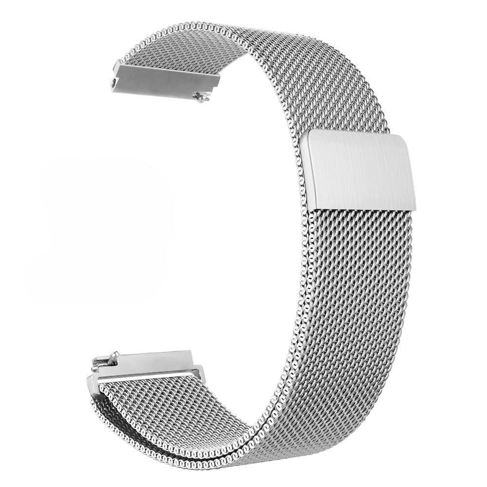 Huawei Watch GT 2 46mm/Watch GT 2e/Watch GT Reim Milanese Loop, Sølv