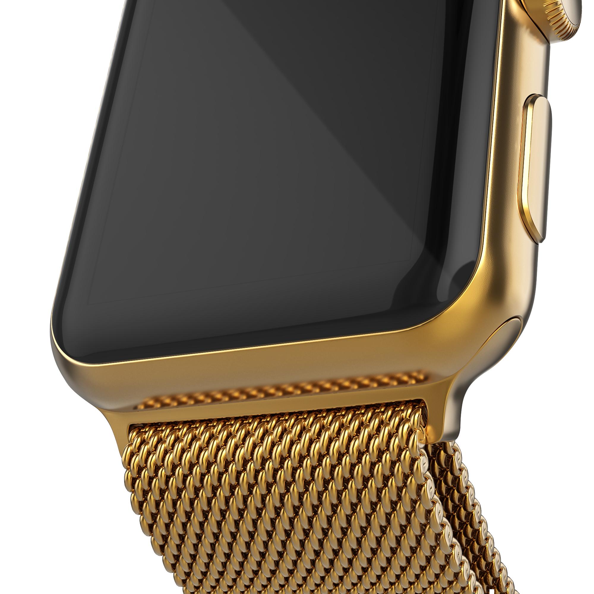 Apple Watch SE 44mm Reim Milanese Loop, Gull