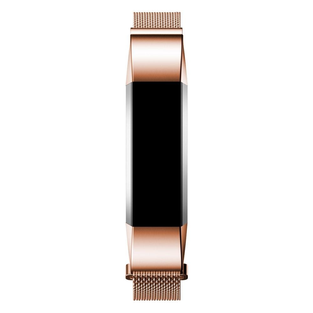 Fitbit Alta HR/Alta Reim Milanese Loop, Rosegull