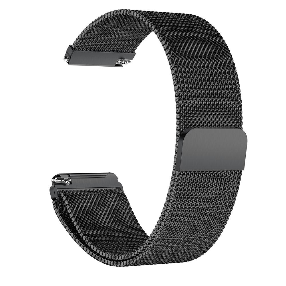 Fitbit Versa/Versa 2 Reim Milanese Loop, Svart