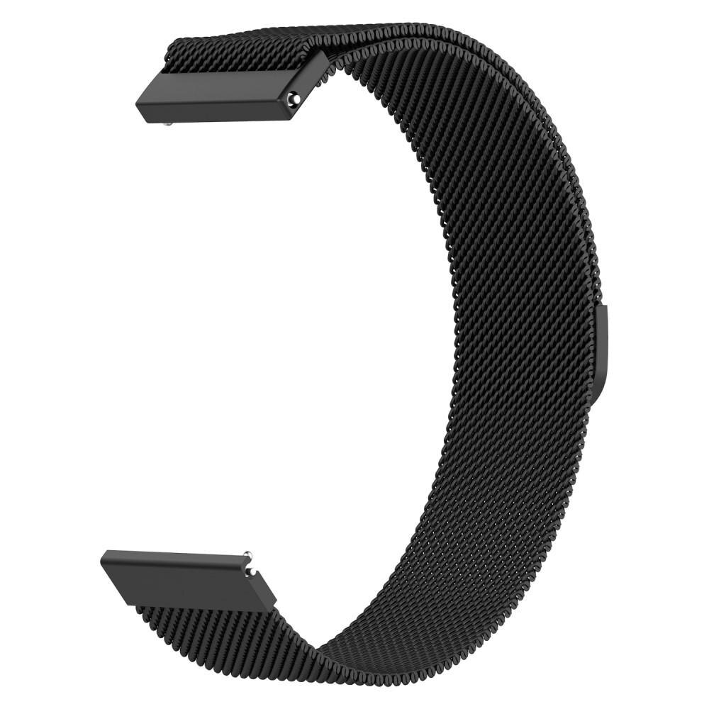 Samsung Galaxy Watch 42mm Reim Milanese Loop, Svart