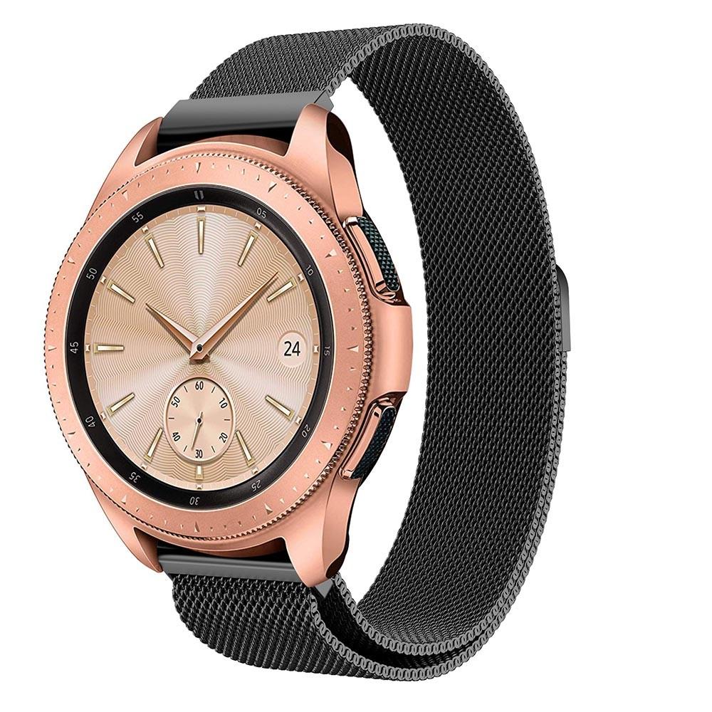 Samsung Galaxy Watch 42mm Reim Milanese Loop, Svart