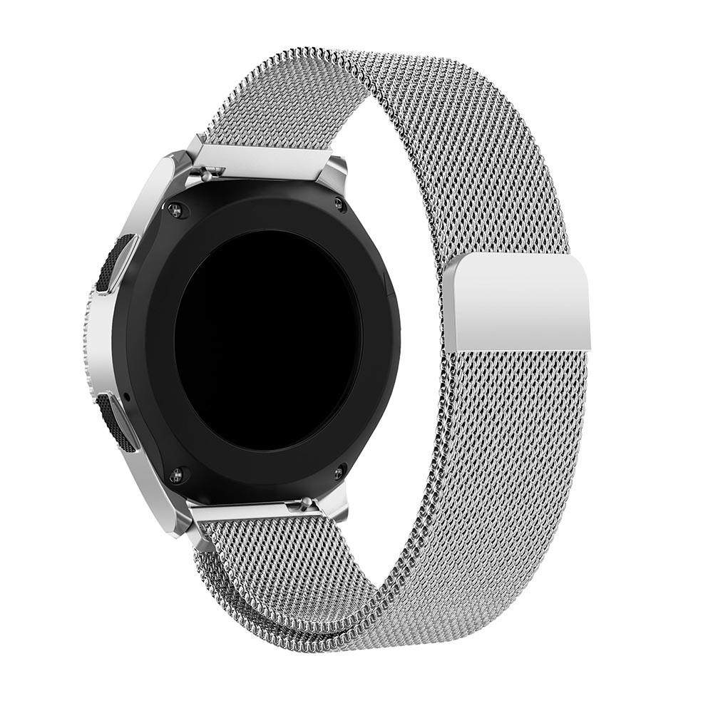 Samsung Galaxy Watch 46mm Reim Milanese Loop, Sølv