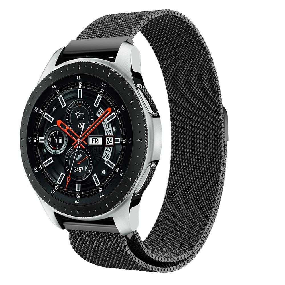 Samsung Galaxy Watch 46mm Reim Milanese Loop, Svart