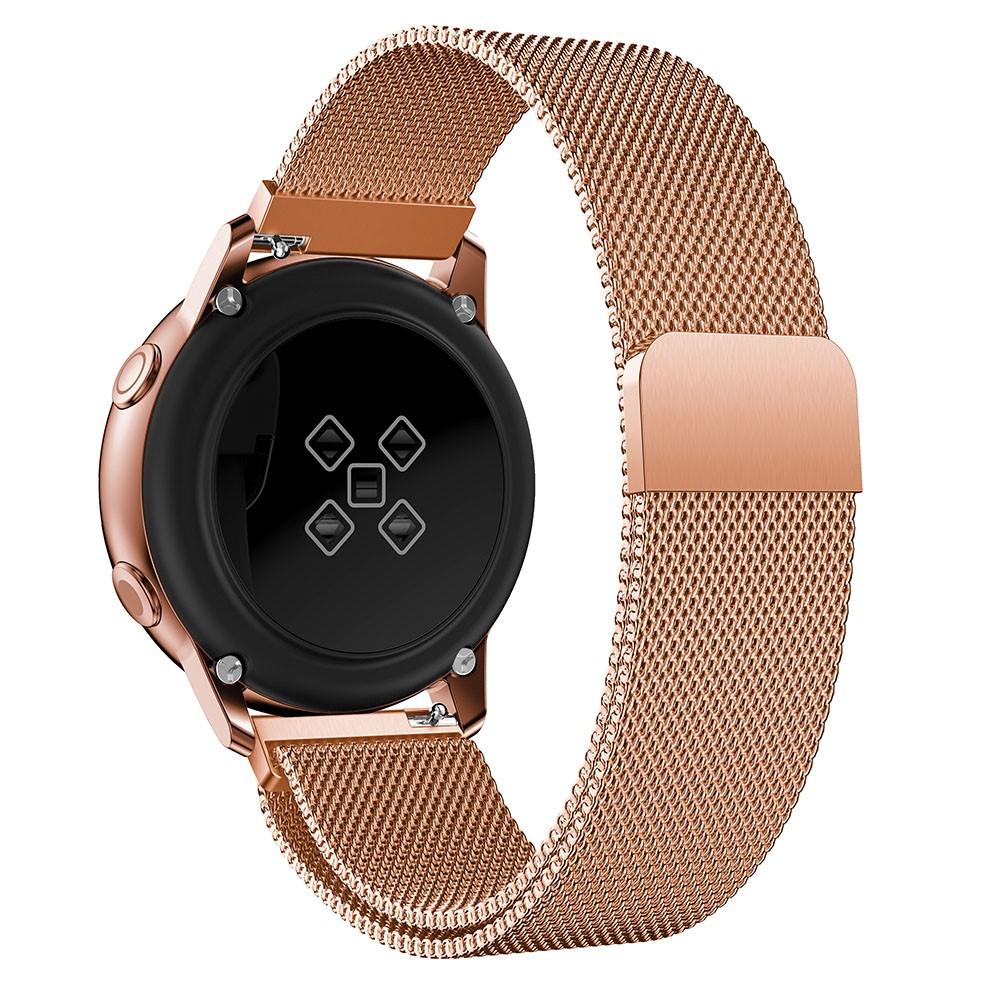 Samsung Galaxy Watch Active Reim Milanese Loop, Rosegull