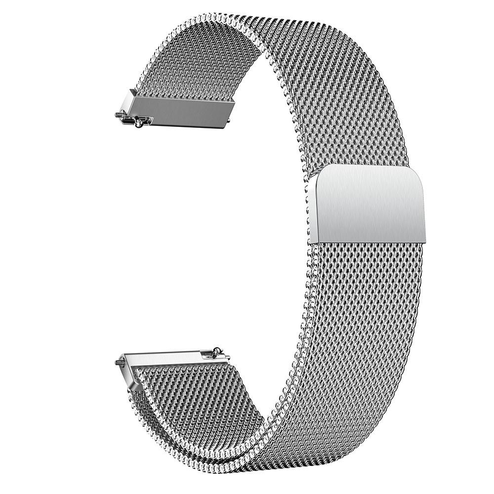 Samsung Galaxy Watch Active Reim Milanese Loop, Sølv