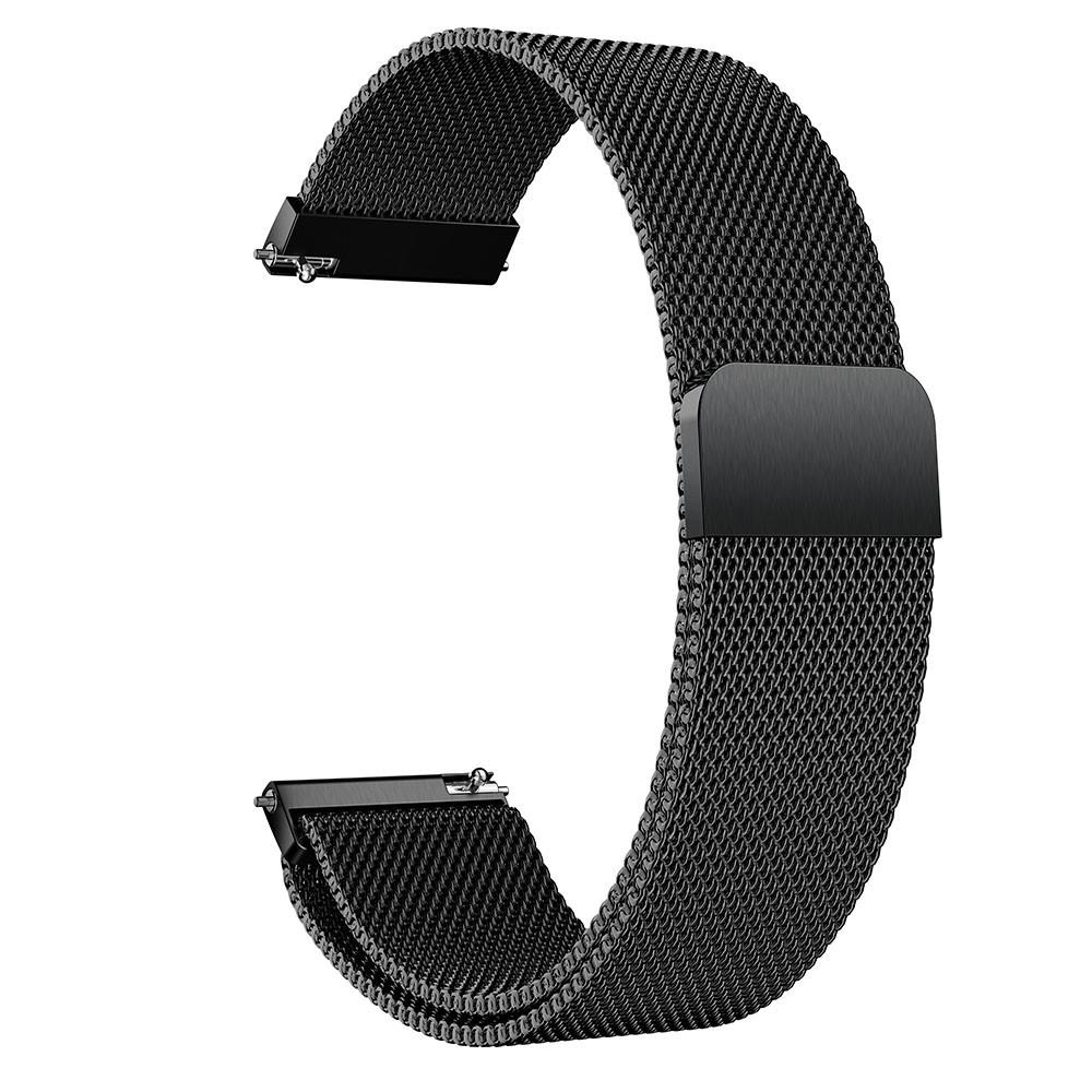 Samsung Galaxy Watch Active Reim Milanese Loop, Svart