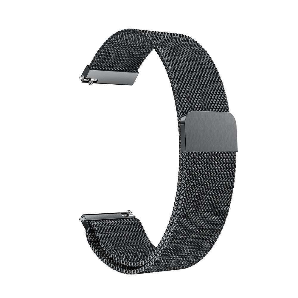 Samsung Gear Sport Reim Milanese Loop, Svart