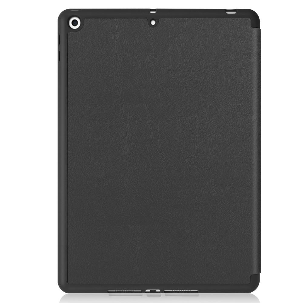 Apple iPad 10.2 8th Gen (2020) Tri-fold etui med pennholder, Svart