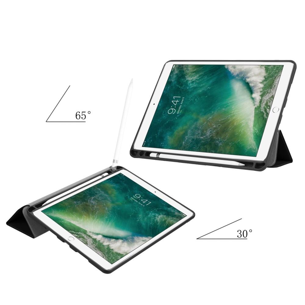 Apple iPad Air 10.5 3rd Gen (2019) Tri-fold etui med pennholder, Svart