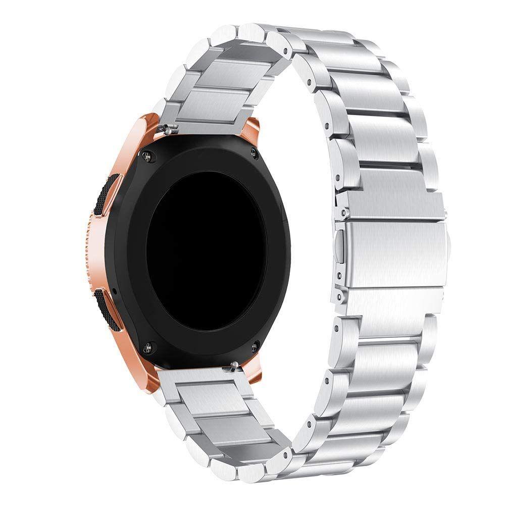 Samsung Galaxy Watch 42mm Elegant lenkereim i metall, Sølv