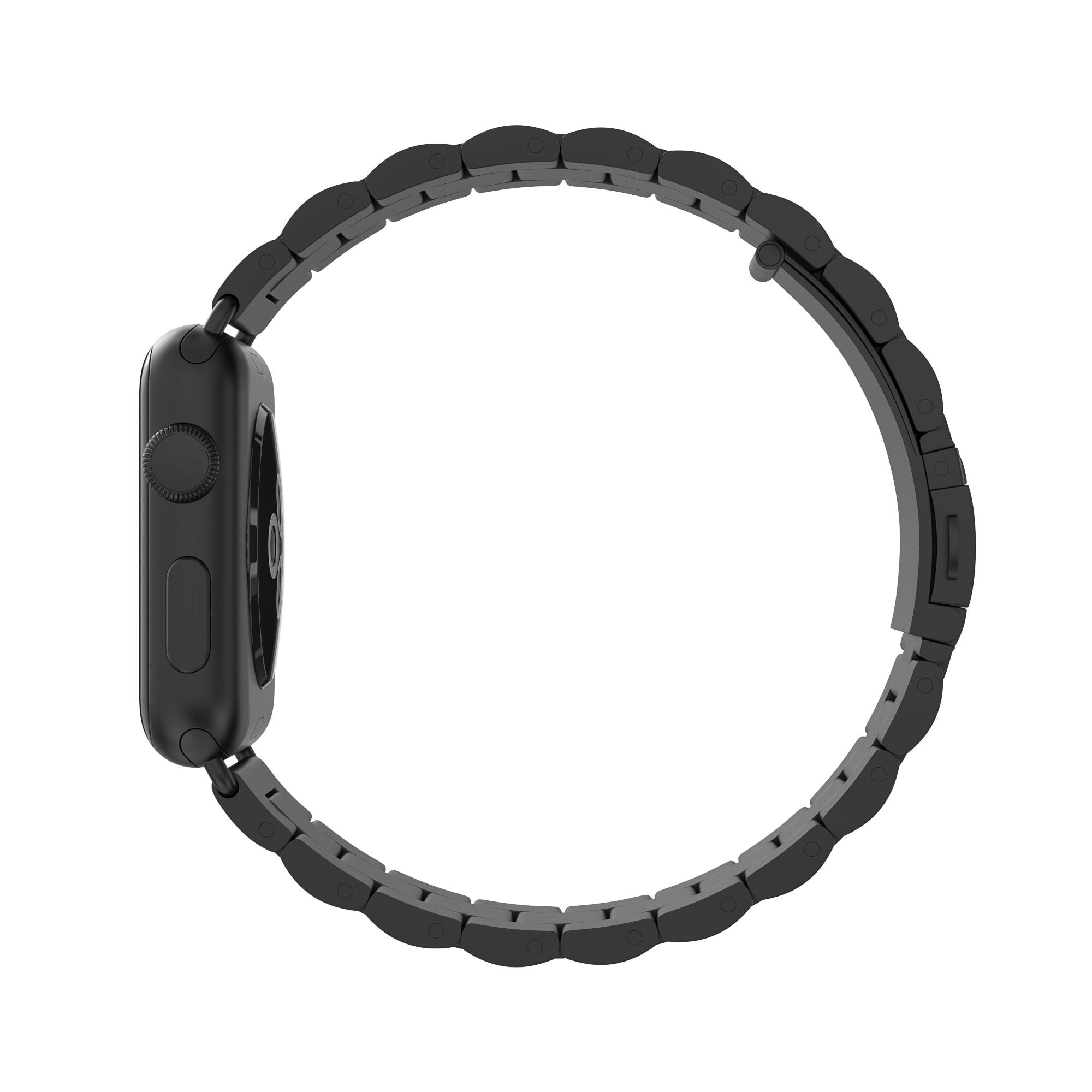 Apple Watch Series 10 42mm Elegant lenkereim i metall, Svart