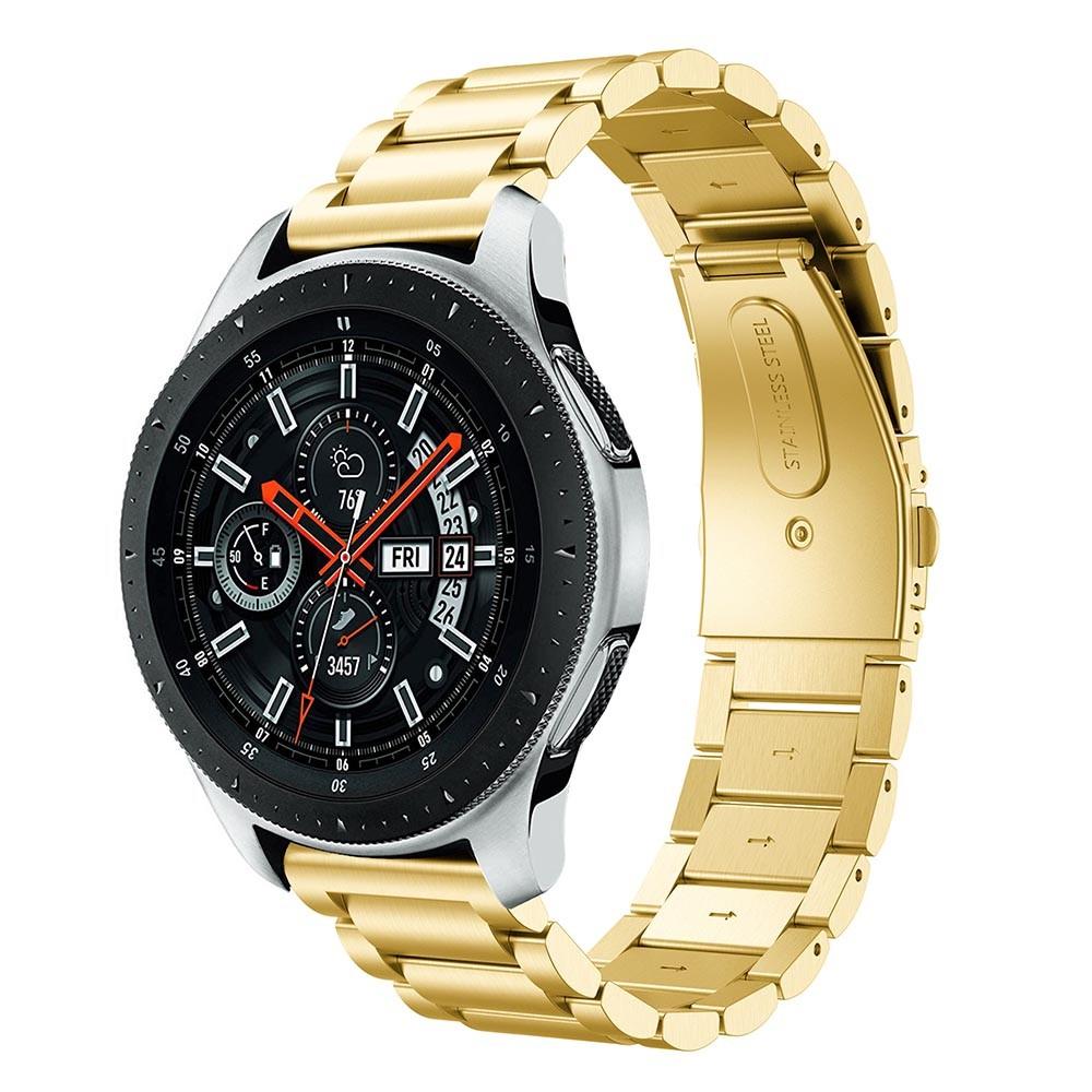 Samsung Galaxy Watch 46mm Elegant lenkereim i metall, Gull