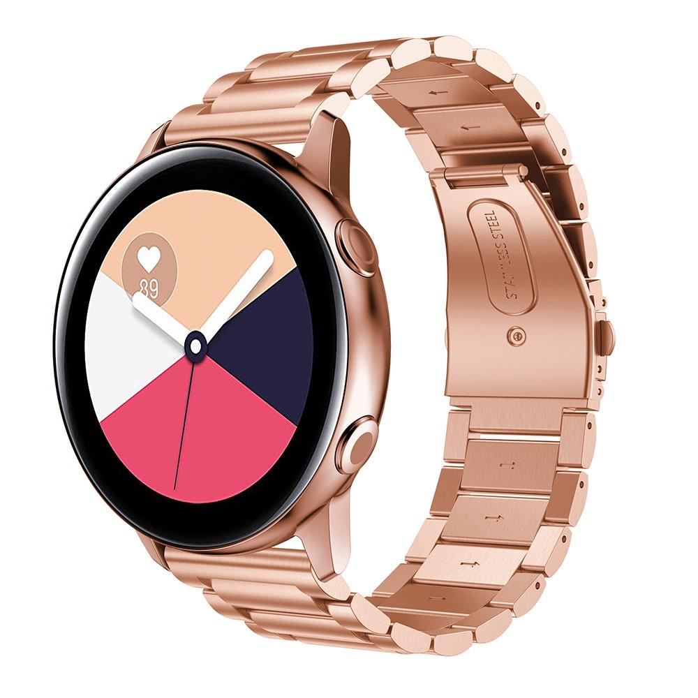 Samsung Galaxy Watch Active Elegant lenkereim i metall, Rosegull