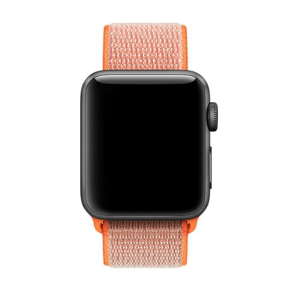 Apple Watch SE 44mm Reim i nylon, Oransje