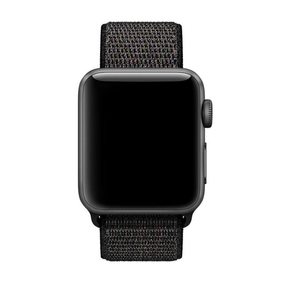 Apple Watch Series 8 45mm Reim i nylon, Svart