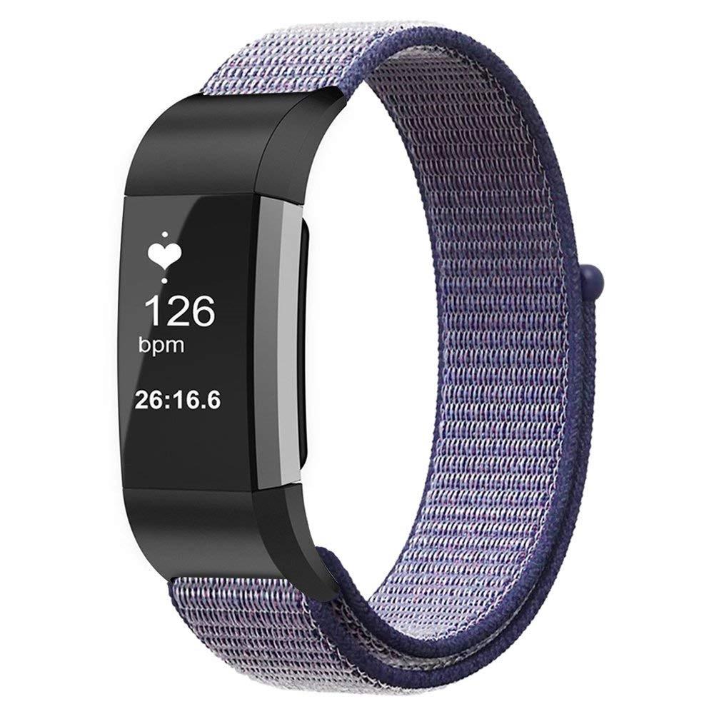 Fitbit Charge 3/Charge 4 Reim i nylon, Blå