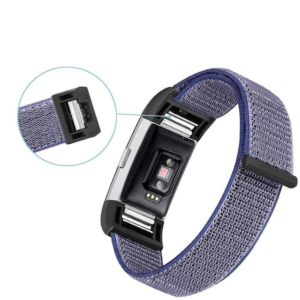 Fitbit Charge 3/Charge 4 Reim i nylon, Blå