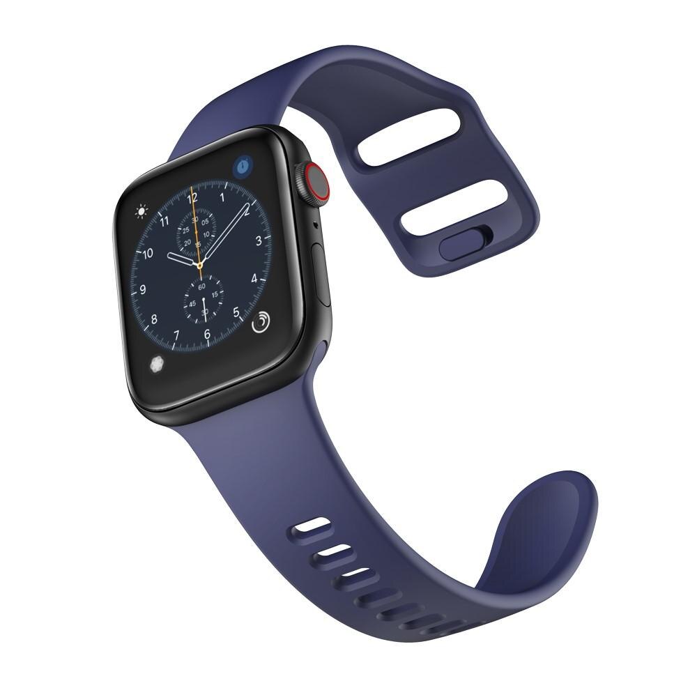 Apple Watch Series 8 41mm Reim i silikon, Blå