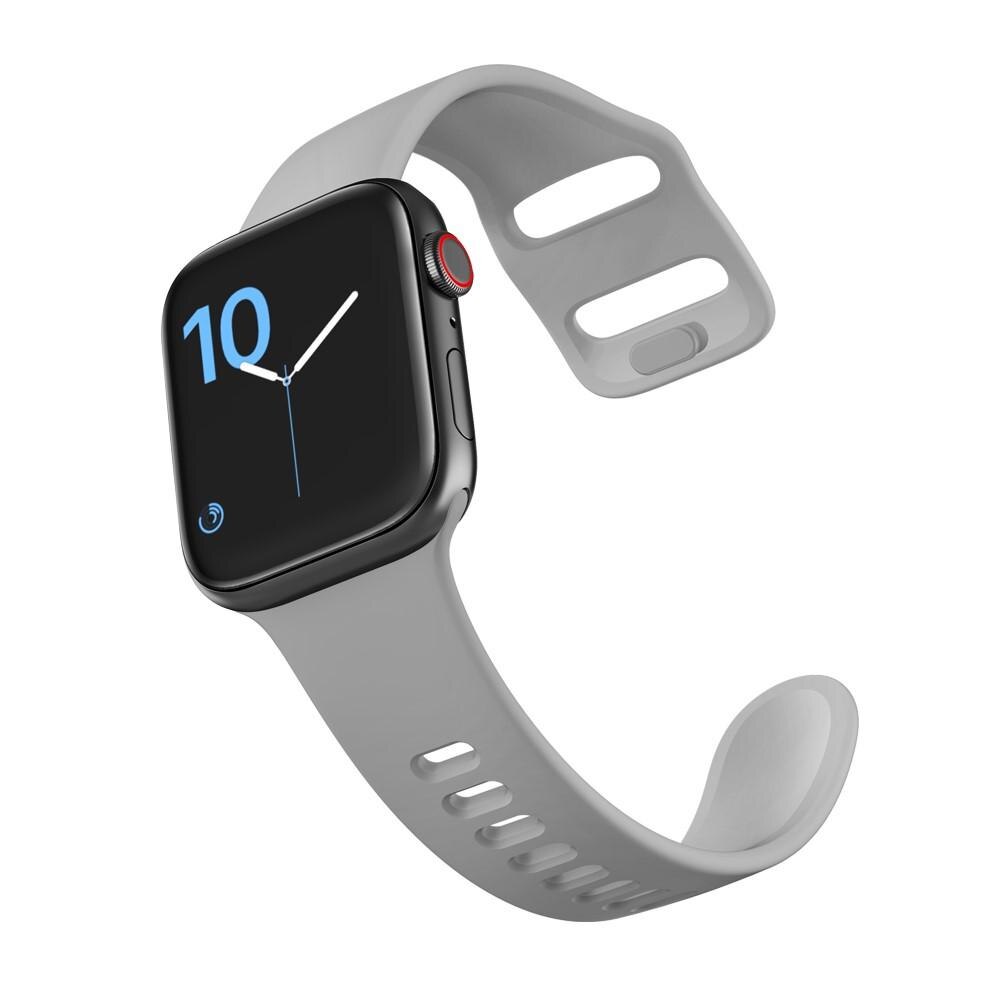 Apple Watch Series 8 41mm Reim i silikon, Hvit