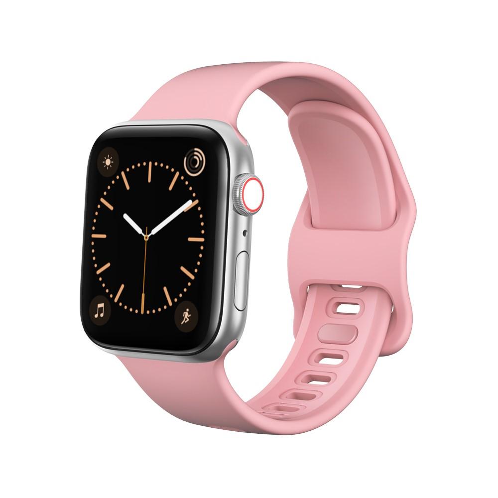 Apple Watch SE 40mm Reim i silikon, Rosa