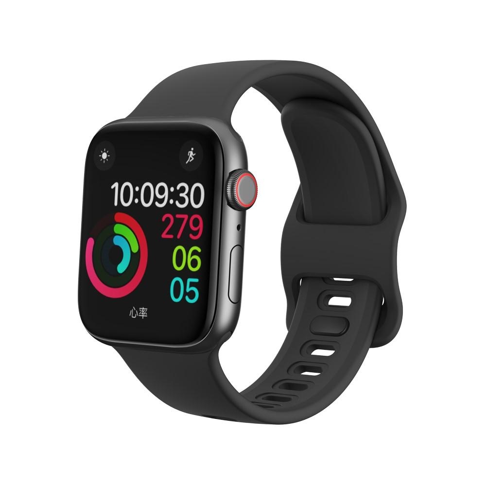 Apple Watch Ultra 49mm 2nd Gen Reim i silikon, Svart