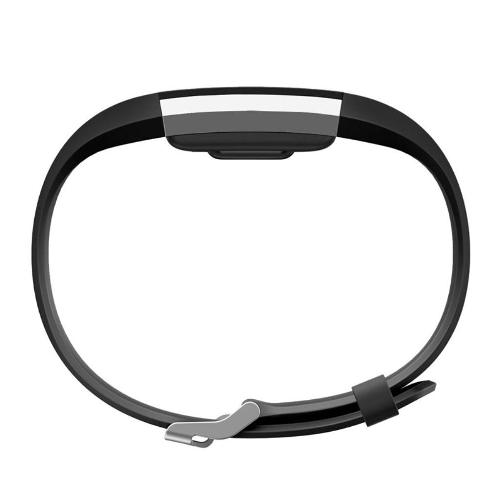 Fitbit Charge 2 Reim i silikon, Svart