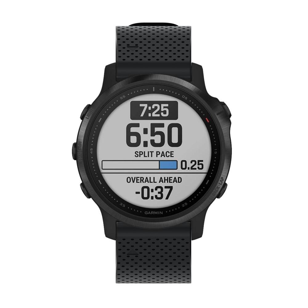 Garmin Fenix 7S Pro Reim i silikon, Svart