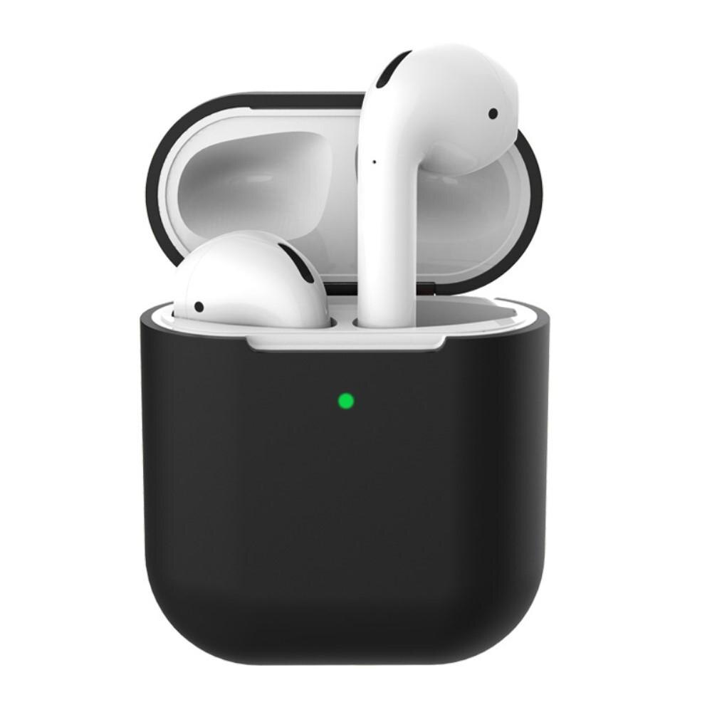 Apple AirPods Tynt silikon-deksel, Svart