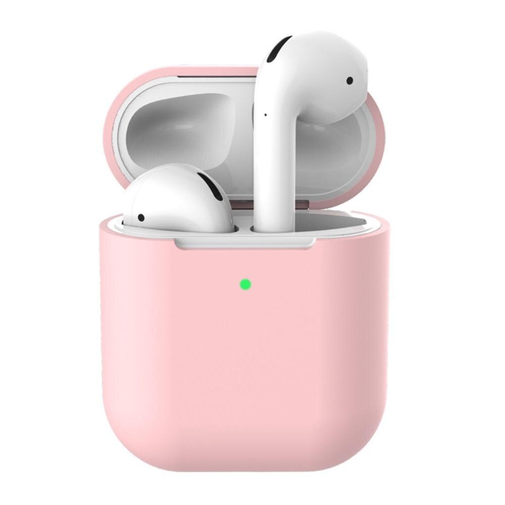 Apple AirPods Tynt silikon-deksel, Rosa