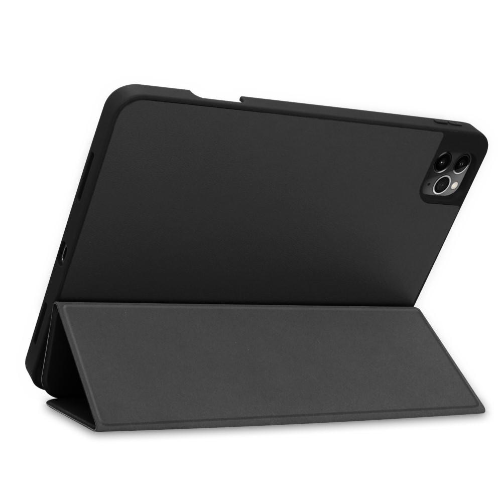 Apple iPad Pro 11 2nd Gen (2020) Tri-fold etui med pennholder, Svart