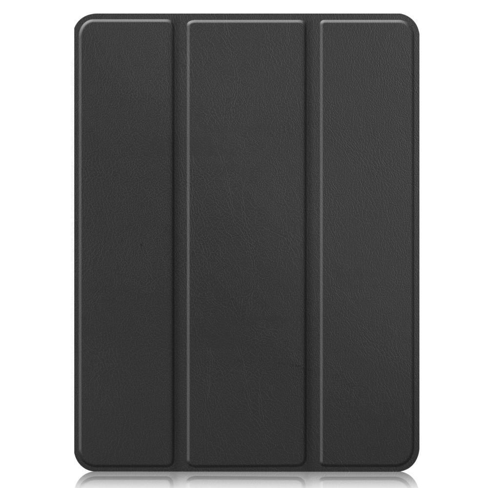 Apple iPad Pro 12.9 6th Gen (2022) Tri-fold etui med pennholder, Svart