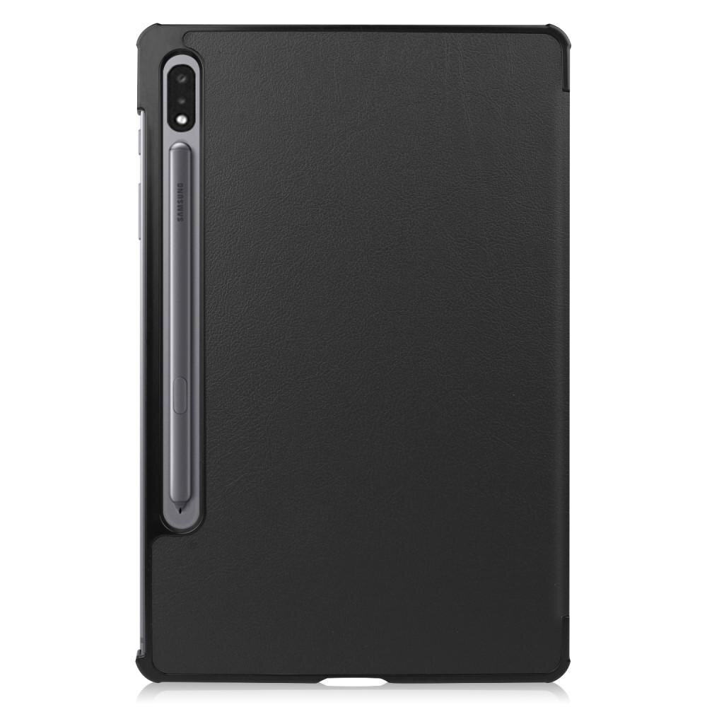 Samsung Galaxy Tab S8/Galaxy Tab S7 Tri-Fold etui, Svart