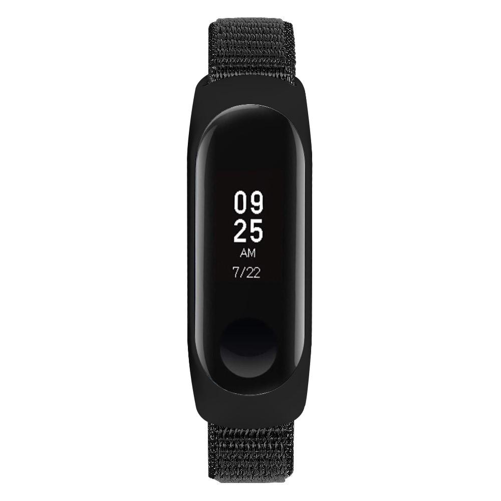 Xiaomi Mi Band 4/Mi Band 3 Reim i nylon, Svart