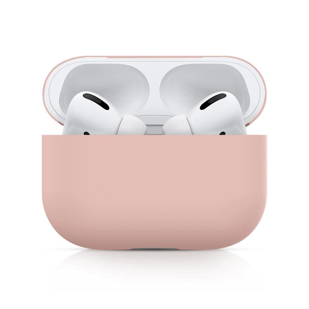 Apple AirPods Pro Tynt silikon-deksel, Rosa