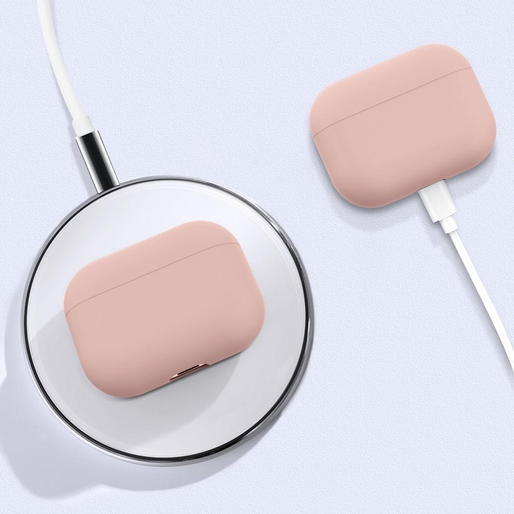 Apple AirPods Pro Tynt silikon-deksel, Rosa