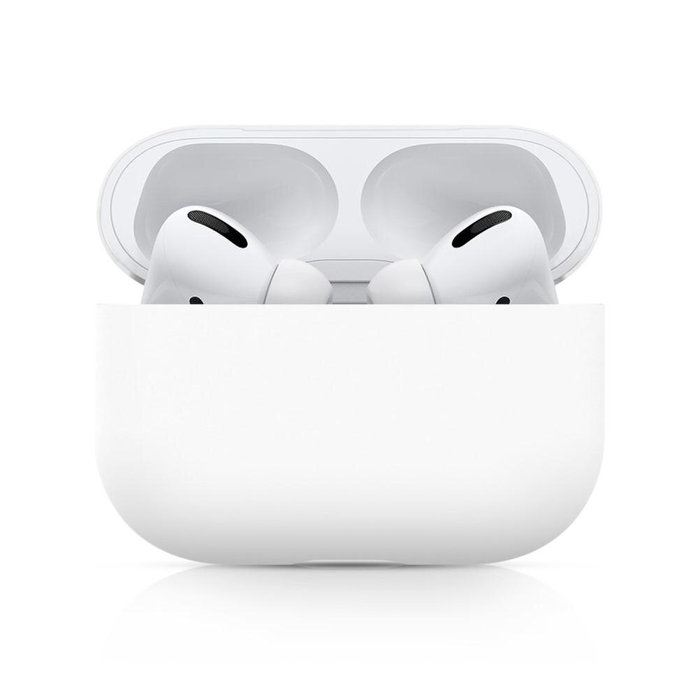 Apple AirPods Pro Tynt silikon-deksel, Hvit