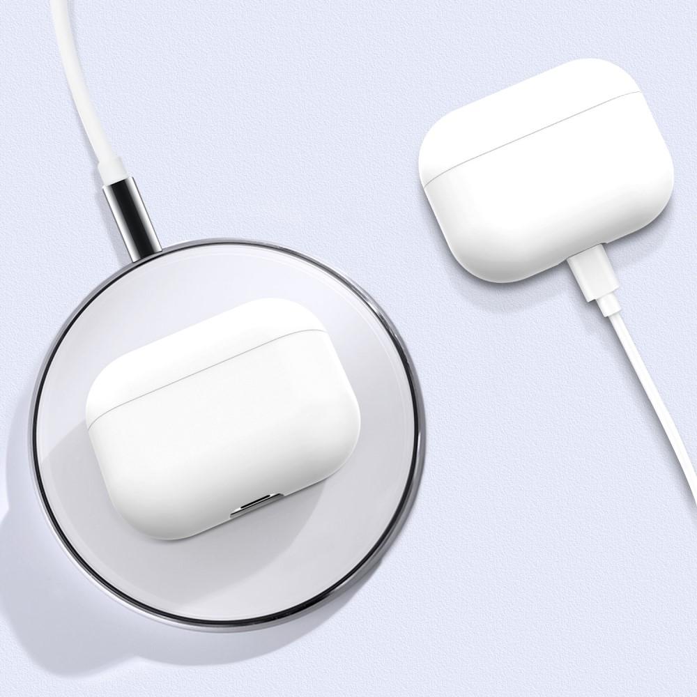 Apple AirPods Pro Tynt silikon-deksel, Hvit