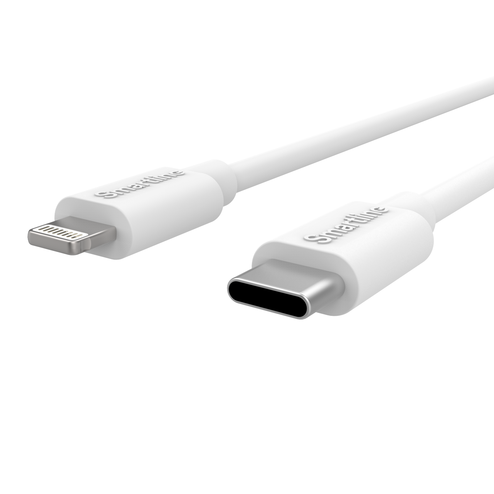 Ladekabel 2m Lightning - USB-C, Hvit