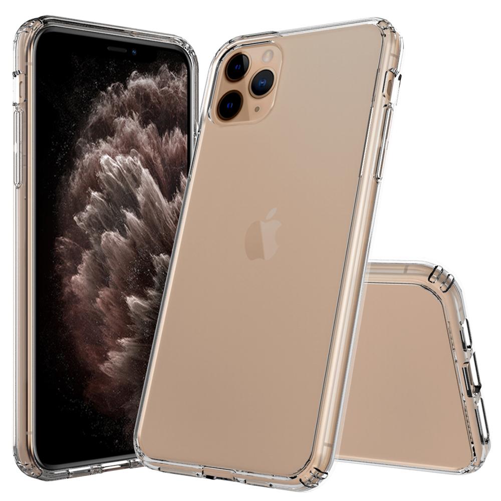 iPhone 11 Pro Max Crystal Hybrid-deksel, Gjennomsiktig